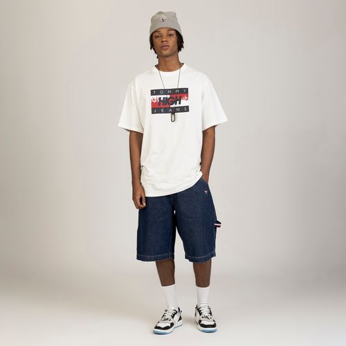 Camiseta Bandeira Oversized Tommy Jeans X High