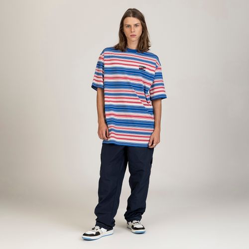 Camiseta Listrada Oversized Tommy Jeans X High