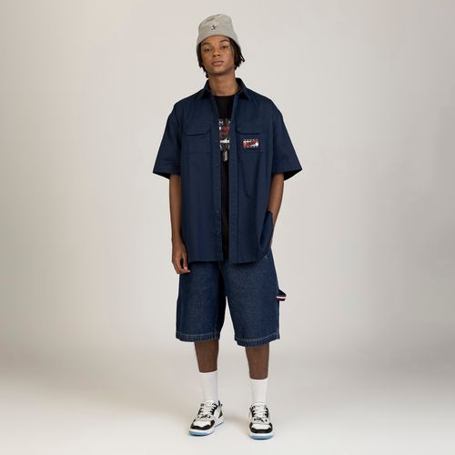Camisa Manga Curta Oversized Tommy Jeans X High