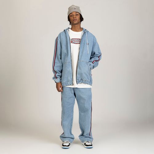 Jaqueta Denim Zíper Oversized Tommy Jeans X High