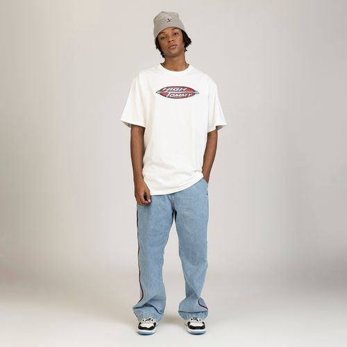 Camiseta Logo Oval Oversized Tommy Jeans X High