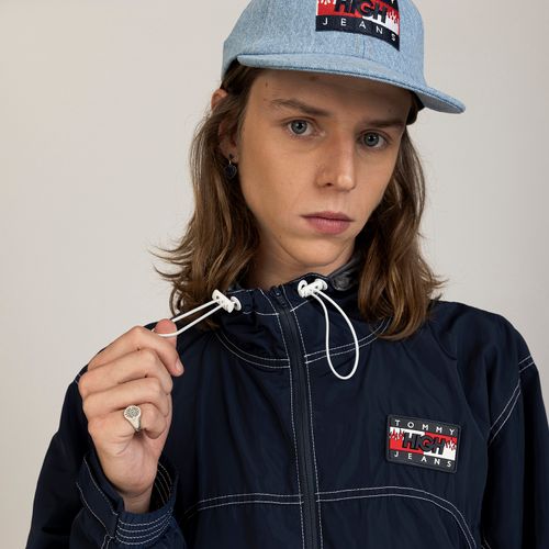 Jaqueta Nylon Oversized Tommy Jeans X High