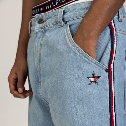 Calça Denim Oversized Tommy Jeans X High