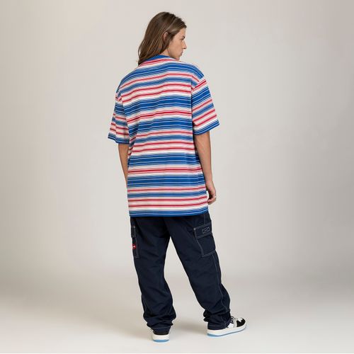 Camiseta Listrada Oversized Tommy Jeans X High