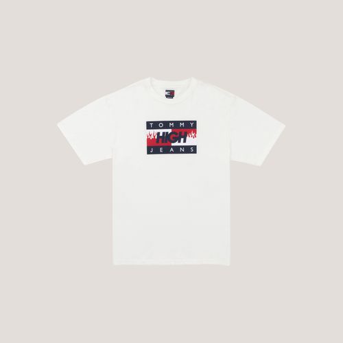 Camiseta Bandeira Oversized Tommy Jeans X High