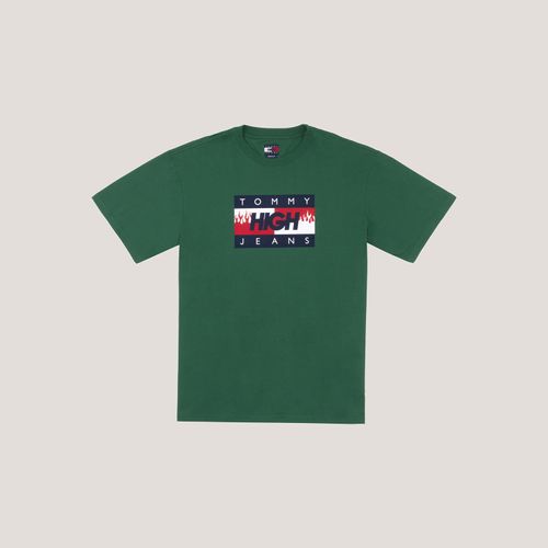 Camiseta Bandeira Oversized Tommy Jeans X High
