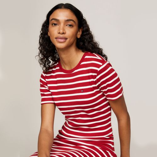 Vestido Listrado Slim Fit