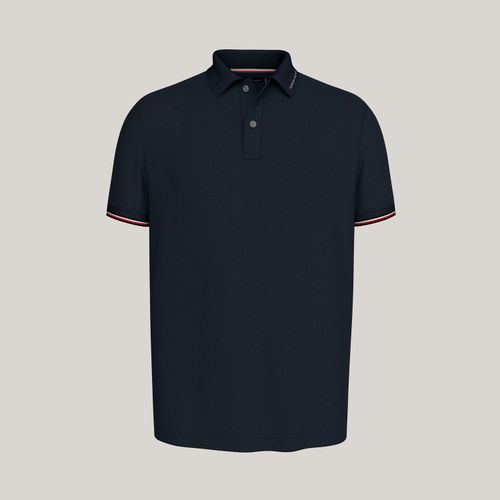 Polo Punho Global Stripe  Regular Fit