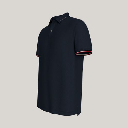 Polo Punho Global Stripe  Regular Fit