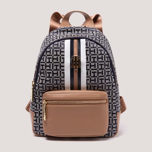 Mochila Jaden Monograma Jacquard