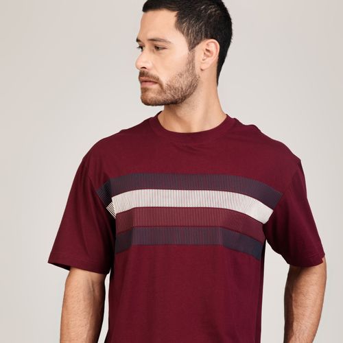 Camiseta Sombra Global Stripe