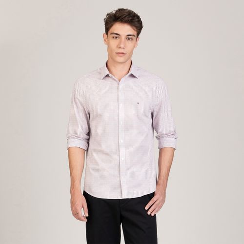 Camisa Oxford Xadrez Slim Fit