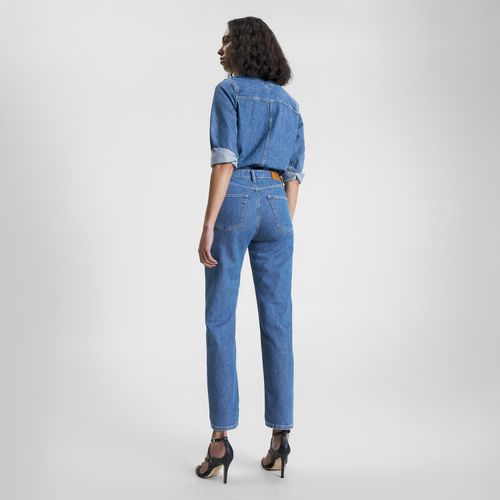 Calça Jeans Reta