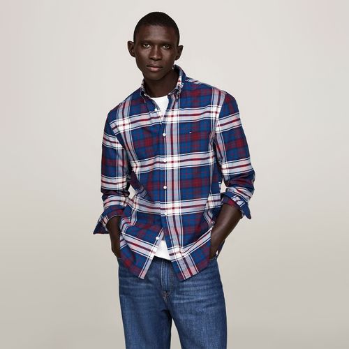 Camisa Oxford Tartan