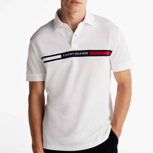 Polo Logo Faixa Regular