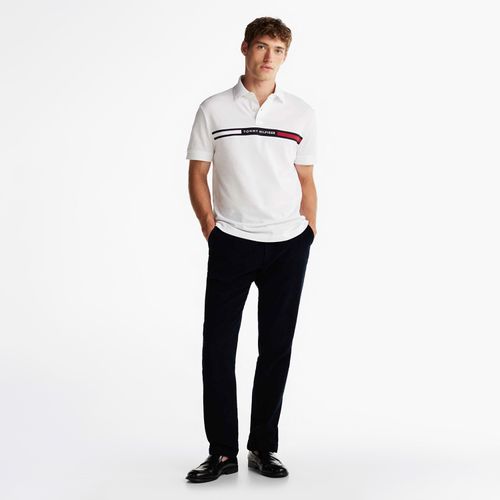 Polo Logo Faixa Regular