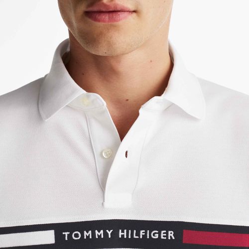 Polo Logo Faixa Regular
