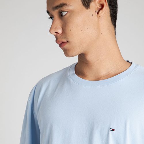 Camiseta Clássica Gola C Tommy Jeans