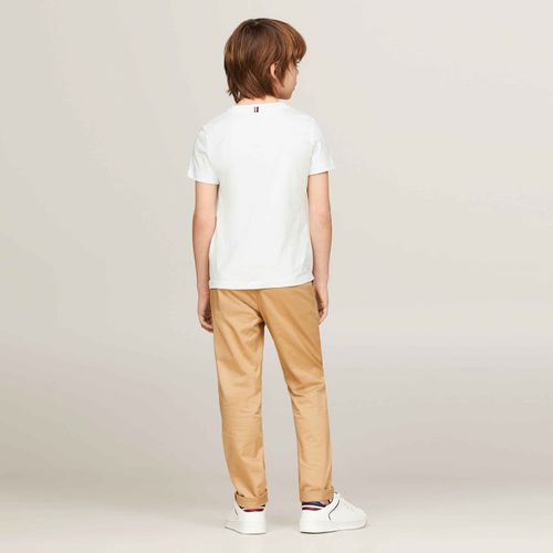 Camiseta Sólida Infantil Tommy Hilfiger