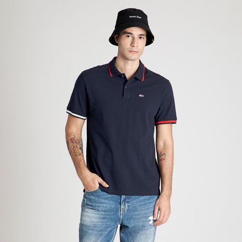 Polo Colorblock Manga Regular Tommy Jeans