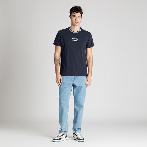 Camiseta Logo Arqueado Oversized Tommy Jeans