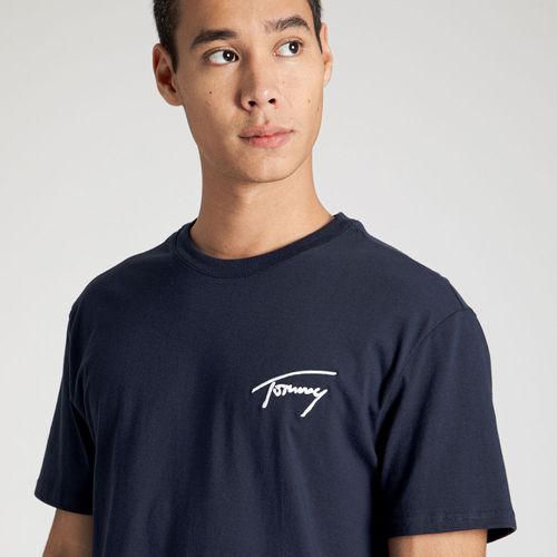 Camiseta Logo Assinatura Tommy Jeans