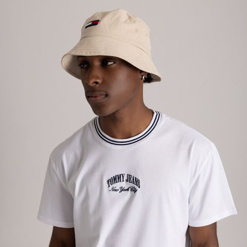 Camiseta Logo Arqueado Oversized Tommy Jeans