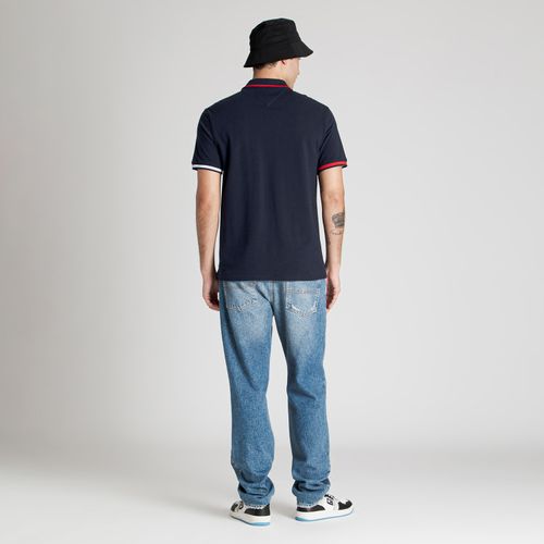 Polo Colorblock Manga Regular Tommy Jeans