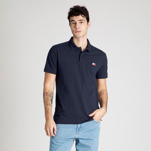 Polo Bandeira Regular Tommy Jeans