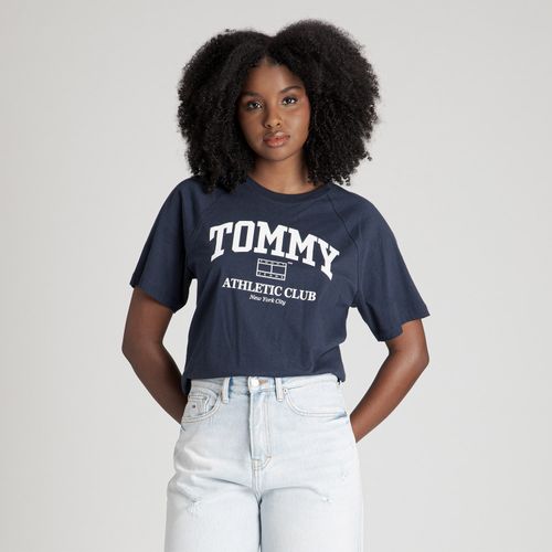 Camiseta Atlética Oversized Tommy Jeans