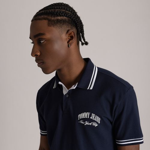 Polo Logo Arqueado Regular Tommy Jeans