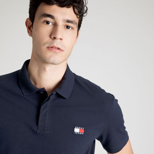 Polo Bandeira Regular Tommy Jeans