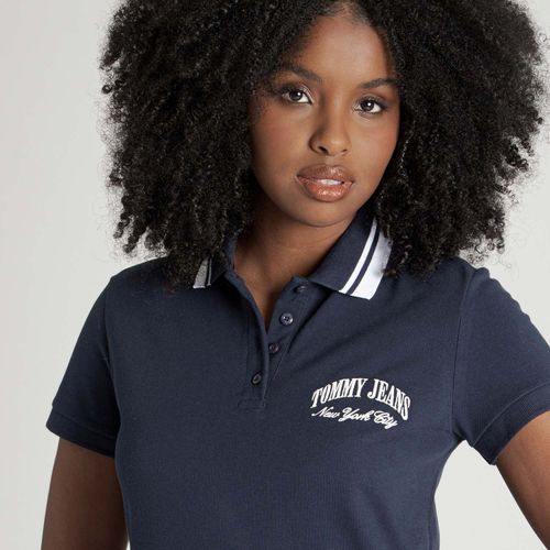 Vestido Polo Logo Arqueado Tommy Jeans