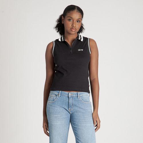 Polo Regata Logo Cursivo Slim Tommy Jeans