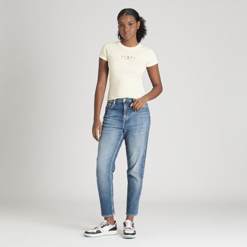 Calça Mom Jeans Tapered Tommy Jeans