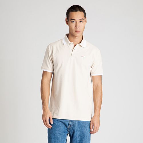 Polo Faixa Contraste Regular Tommy Jeans