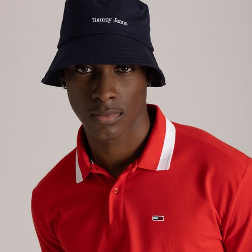 Polo Faixa Contraste Regular Tommy Jeans