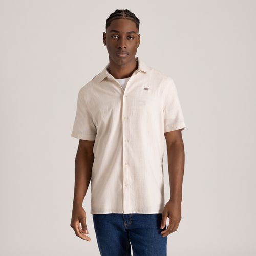 Camisa Blend Manga Curta Regular Tommy Jeans