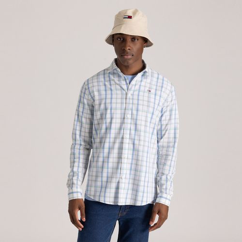 Camisa Xadrez Oxford Regular Tommy Jeans