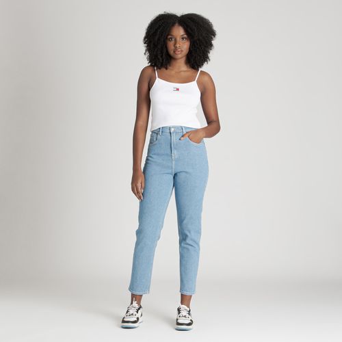 Calça Mom Jeans Tapered Tommy Jeans