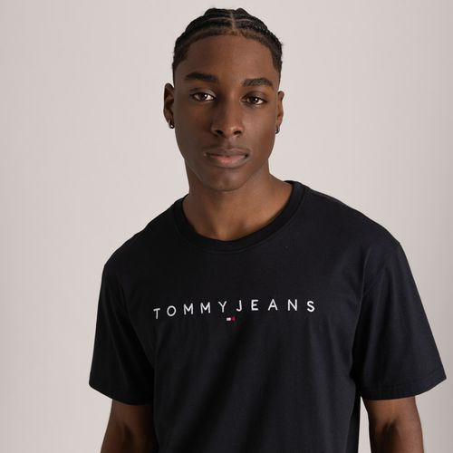 Camiseta Logo Linear Tommy Jeans