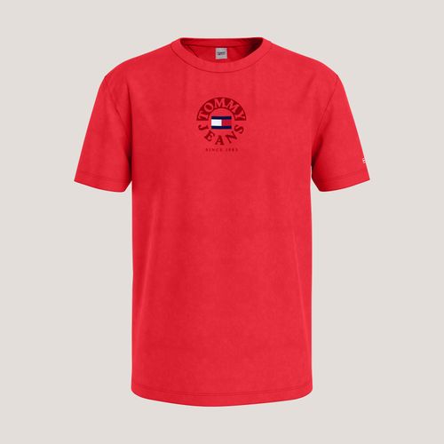 Camiseta Atemporal Logo Circular Tommy Jeans