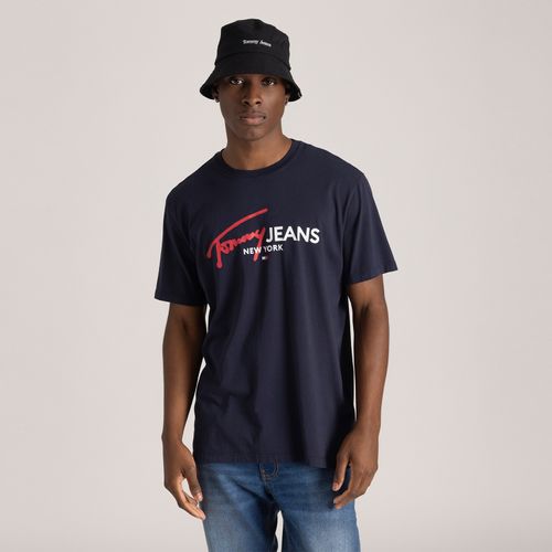 Camiseta Logo Spray Tommy Jeans