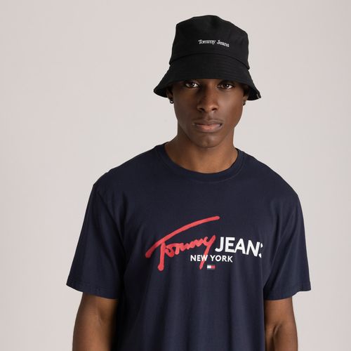 Camiseta Logo Spray Tommy Jeans