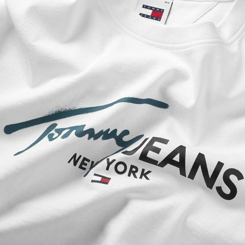 Camiseta Logo Spray Tommy Jeans