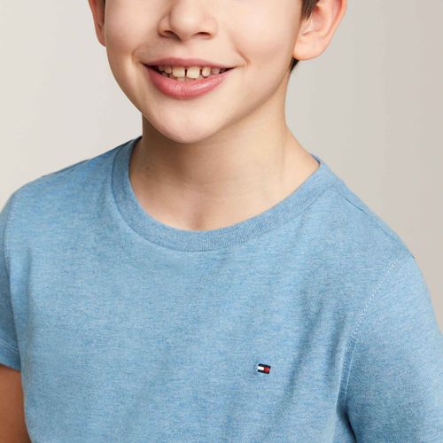 Camiseta Sólida Infantil Tommy Hilfiger