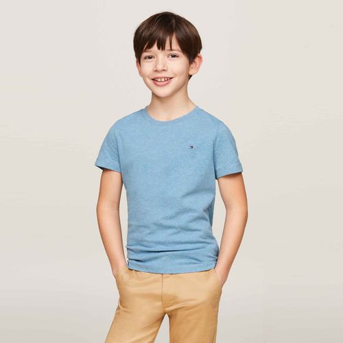 Camiseta Sólida Infantil Tommy Hilfiger