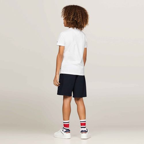 Camiseta Infantil Logo Monotype Tommy Hilfiger