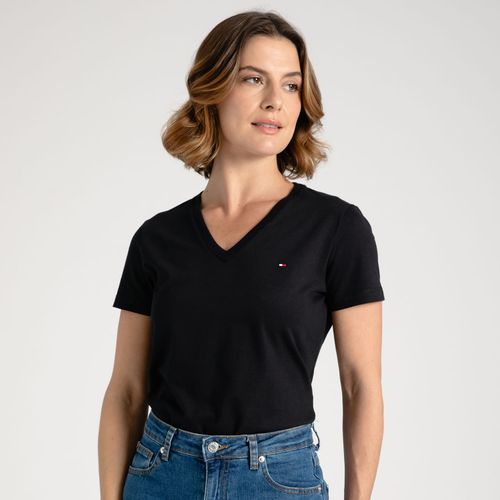 Camiseta Clássica Gola V