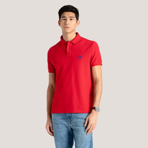 Polo Piquet Monograma Bordado